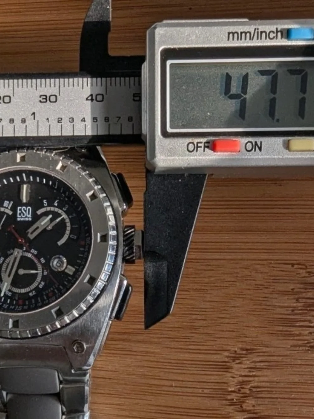 ESQ BY MOVADO CHRONOGRAPH RETROGRADE